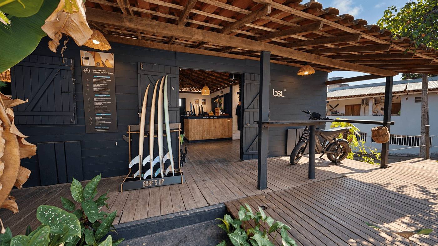 Casa Âncora surf shop, Serra Grande